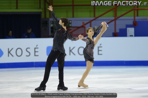 2013-02-28 Milano - World Junior Figure Skating Championships 0580 Rachel Epstein-Dmitry Epstein NED